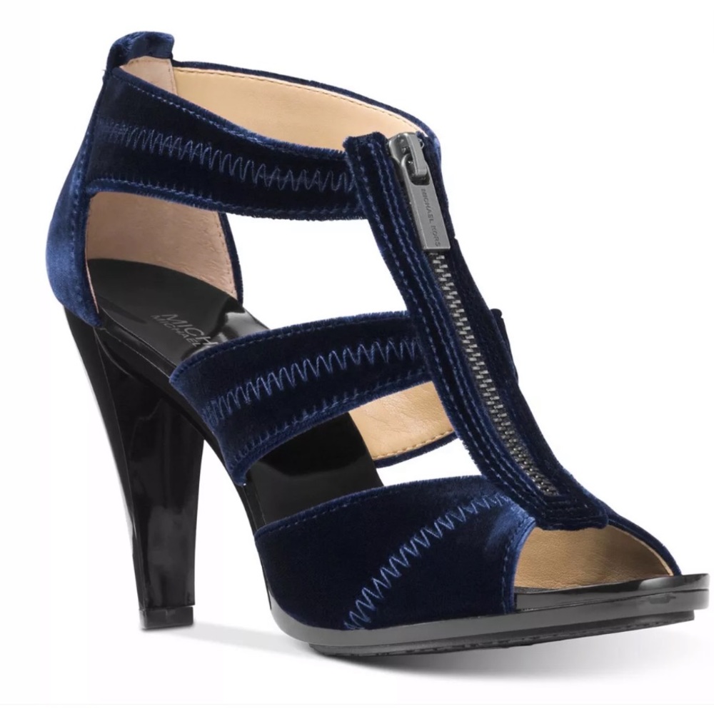 Michael Kors Berkley T-Strap Velvet